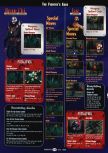Scan of the walkthrough of Mortal Kombat 4 published in the magazine GamePro 118, page 5