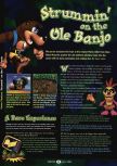 Scan of the preview of Banjo-Kazooie published in the magazine GamePro 118, page 1