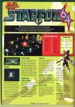 Scan of the walkthrough of Lylat Wars published in the magazine GamePro 111, page 1