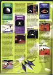 Scan of the walkthrough of Lylat Wars published in the magazine GamePro 111, page 3