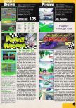 Scan of the preview of California Speed published in the magazine Game Informer 70, page 1