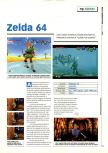 Scan of the preview of The Legend Of Zelda: Ocarina Of Time published in the magazine Next Generation 37, page 2