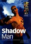 Scan of the preview of Shadow Man published in the magazine Next Generation 38, page 1