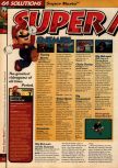 Scan of the walkthrough of Super Mario 64 published in the magazine 64 Solutions 01, page 1