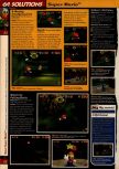 Scan of the walkthrough of Super Mario 64 published in the magazine 64 Solutions 01, page 19