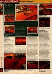 Scan of the walkthrough of Super Mario 64 published in the magazine 64 Solutions 01, page 21