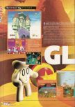 Scan of the review of Glover published in the magazine X64 13, page 1