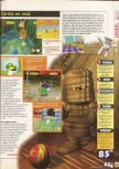 Scan du test de Glover paru dans le magazine X64 13, page 3