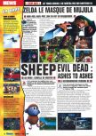 Scan of the preview of  published in the magazine Consoles Max 11, page 1