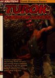 Scan de la soluce de Turok: Dinosaur Hunter paru dans le magazine 64 Solutions 04, page 1