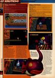 Scan of the walkthrough of Bomberman 64 published in the magazine 64 Solutions 04, page 7