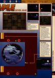 Scan of the walkthrough of Mortal Kombat Mythologies: Sub-Zero published in the magazine 64 Solutions 04, page 4