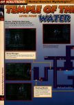 Scan of the walkthrough of Mortal Kombat Mythologies: Sub-Zero published in the magazine 64 Solutions 04, page 9