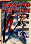 Scan de la soluce de Nagano Winter Olympics 98 paru dans le magazine 64 Solutions 04, page 1