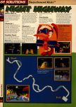 Scan of the walkthrough of Snowboard Kids published in the magazine 64 Solutions 04, page 5