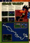 Scan of the walkthrough of Snowboard Kids published in the magazine 64 Solutions 04, page 6