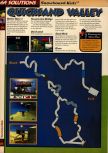 Scan of the walkthrough of Snowboard Kids published in the magazine 64 Solutions 04, page 8