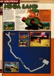 Scan de la soluce de Snowboard Kids paru dans le magazine 64 Solutions 04, page 10