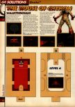 Scan of the walkthrough of Quake published in the magazine 64 Solutions 05, page 16