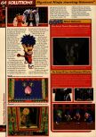 Scan of the walkthrough of Mystical Ninja Starring Goemon published in the magazine 64 Solutions 06, page 11