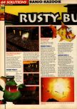 Scan of the walkthrough of Banjo-Kazooie published in the magazine 64 Solutions 07, page 11