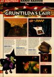 Scan de la soluce de Banjo-Kazooie paru dans le magazine 64 Solutions 07, page 25