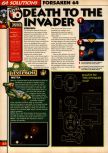 Scan of the walkthrough of Forsaken published in the magazine 64 Solutions 07, page 11