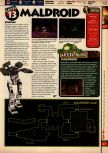 Scan of the walkthrough of Forsaken published in the magazine 64 Solutions 07, page 14