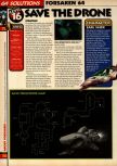 Scan of the walkthrough of Forsaken published in the magazine 64 Solutions 07, page 17
