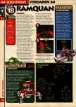 Scan of the walkthrough of Forsaken published in the magazine 64 Solutions 07, page 19