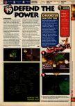 Scan of the walkthrough of Forsaken published in the magazine 64 Solutions 07, page 20