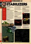 Scan of the walkthrough of Forsaken published in the magazine 64 Solutions 07, page 23