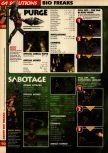 Scan of the walkthrough of Bio F.R.E.A.K.S. published in the magazine 64 Solutions 07, page 5