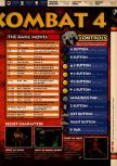 Scan of the walkthrough of Mortal Kombat 4 published in the magazine 64 Solutions 07, page 2