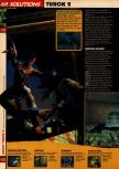 Scan of the walkthrough of Turok 2: Seeds Of Evil published in the magazine 64 Solutions 08, page 7