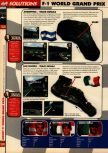 Scan of the walkthrough of F-1 World Grand Prix published in the magazine 64 Solutions 08, page 5