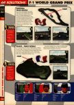 Scan of the walkthrough of F-1 World Grand Prix published in the magazine 64 Solutions 08, page 7