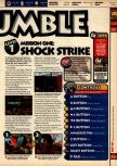 Scan of the walkthrough of Buck Bumble published in the magazine 64 Solutions 08, page 2