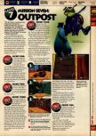 Scan of the walkthrough of Buck Bumble published in the magazine 64 Solutions 08, page 6