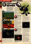 Scan de la soluce de Buck Bumble paru dans le magazine 64 Solutions 08, page 7