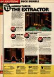 Scan of the walkthrough of Buck Bumble published in the magazine 64 Solutions 08, page 10