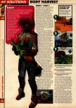 Scan of the walkthrough of Body Harvest published in the magazine 64 Solutions 08, page 5