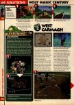 Scan de la soluce de Holy Magic Century paru dans le magazine 64 Solutions 08, page 3