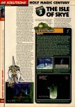 Scan of the walkthrough of  published in the magazine 64 Solutions 08, page 5