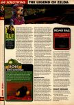 Scan of the walkthrough of The Legend Of Zelda: Ocarina Of Time published in the magazine 64 Solutions 09, page 20