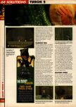 Scan of the walkthrough of Turok 2: Seeds Of Evil published in the magazine 64 Solutions 09, page 3