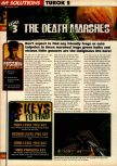 Scan of the walkthrough of Turok 2: Seeds Of Evil published in the magazine 64 Solutions 09, page 11