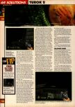 Scan of the walkthrough of Turok 2: Seeds Of Evil published in the magazine 64 Solutions 09, page 19