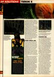 Scan de la soluce de Turok 2: Seeds Of Evil paru dans le magazine 64 Solutions 09, page 37