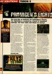 Scan de la soluce de Turok 2: Seeds Of Evil paru dans le magazine 64 Solutions 09, page 45